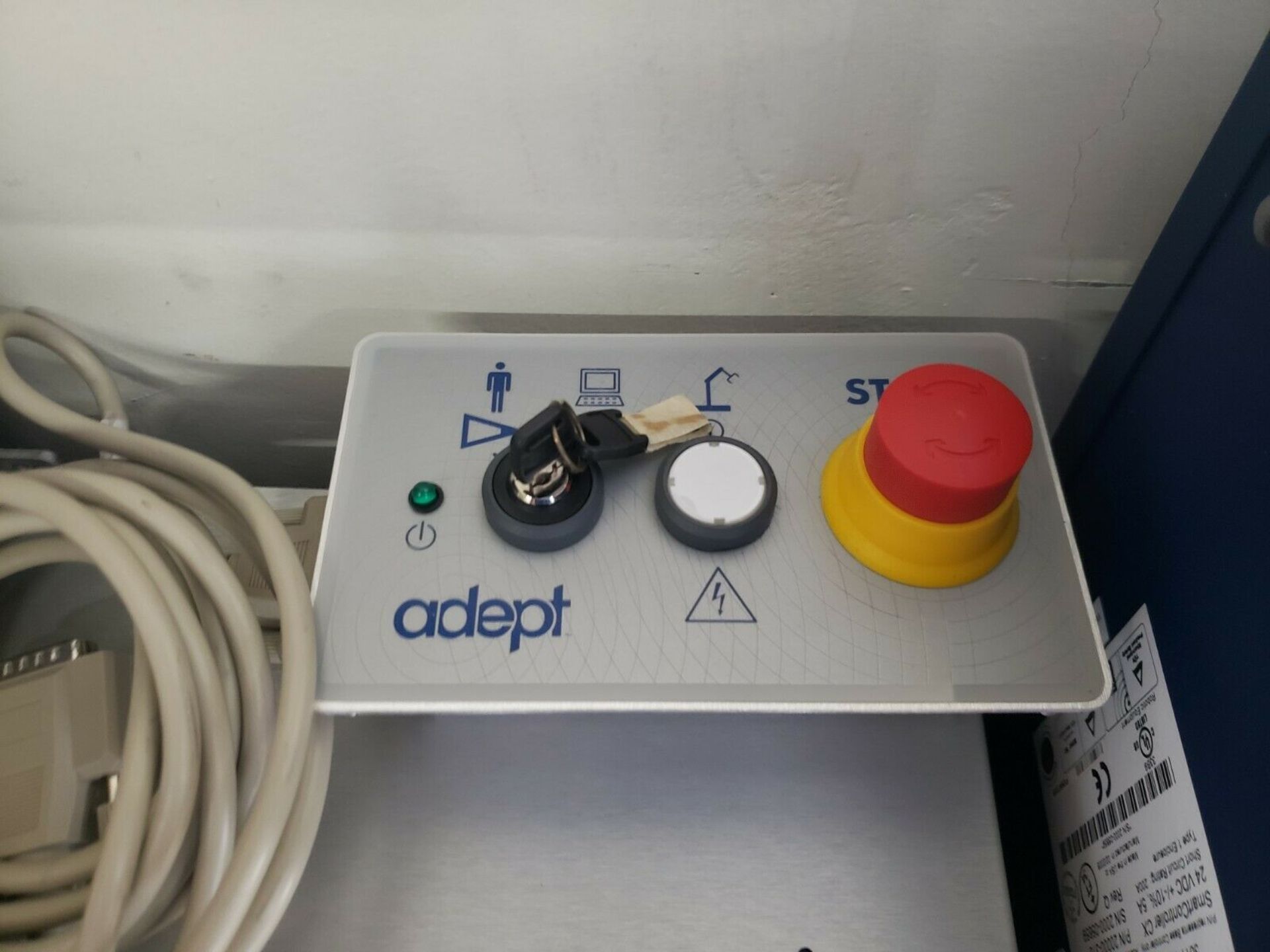 Adept Viper S650 Cleanroom Robot With Controller, Pendant, Aligner, Cables Etc - Image 4 of 12