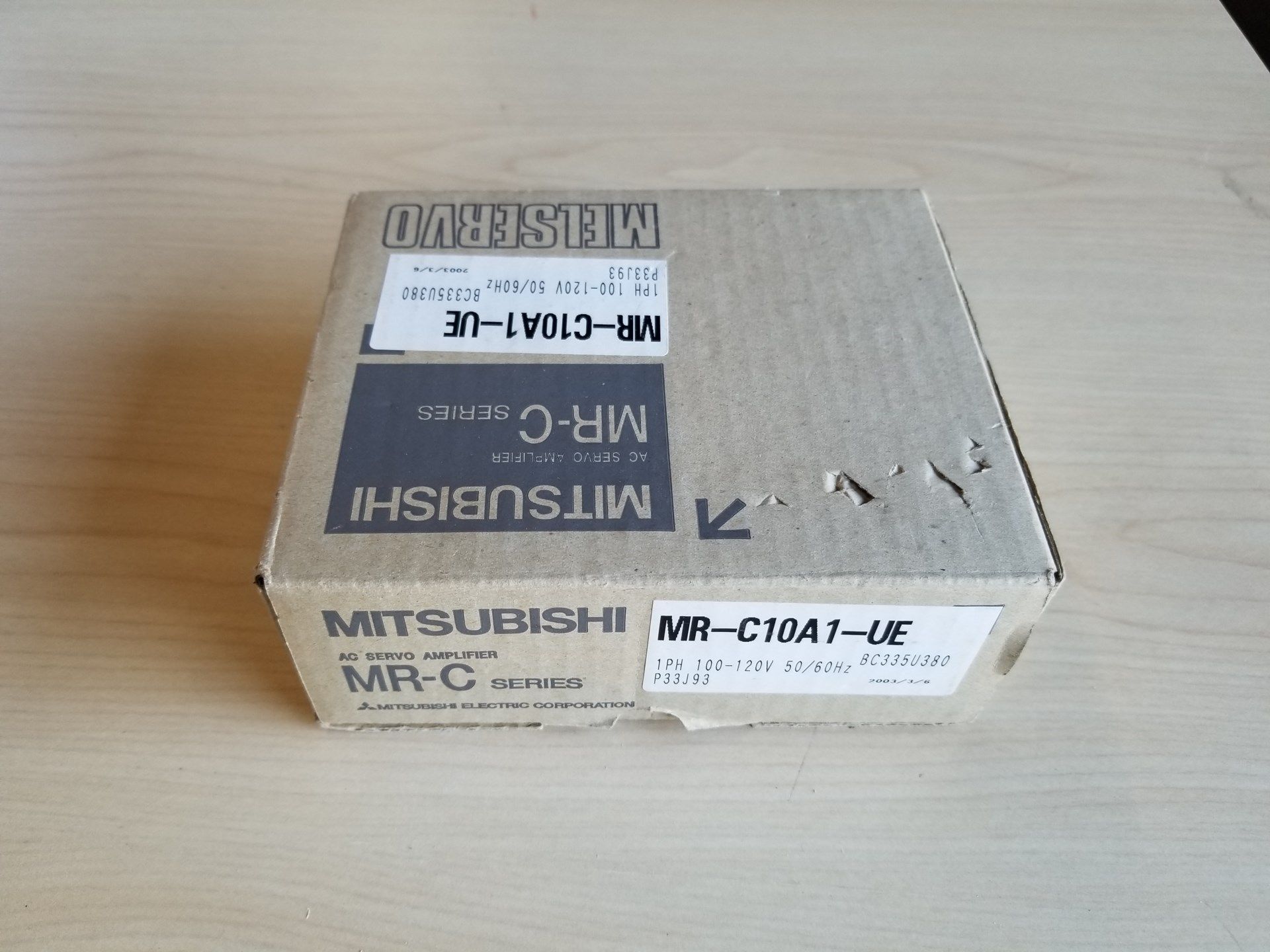 NEW MITSUBISHI MR-C10A1-UE AC SERVO AMPLIFIER