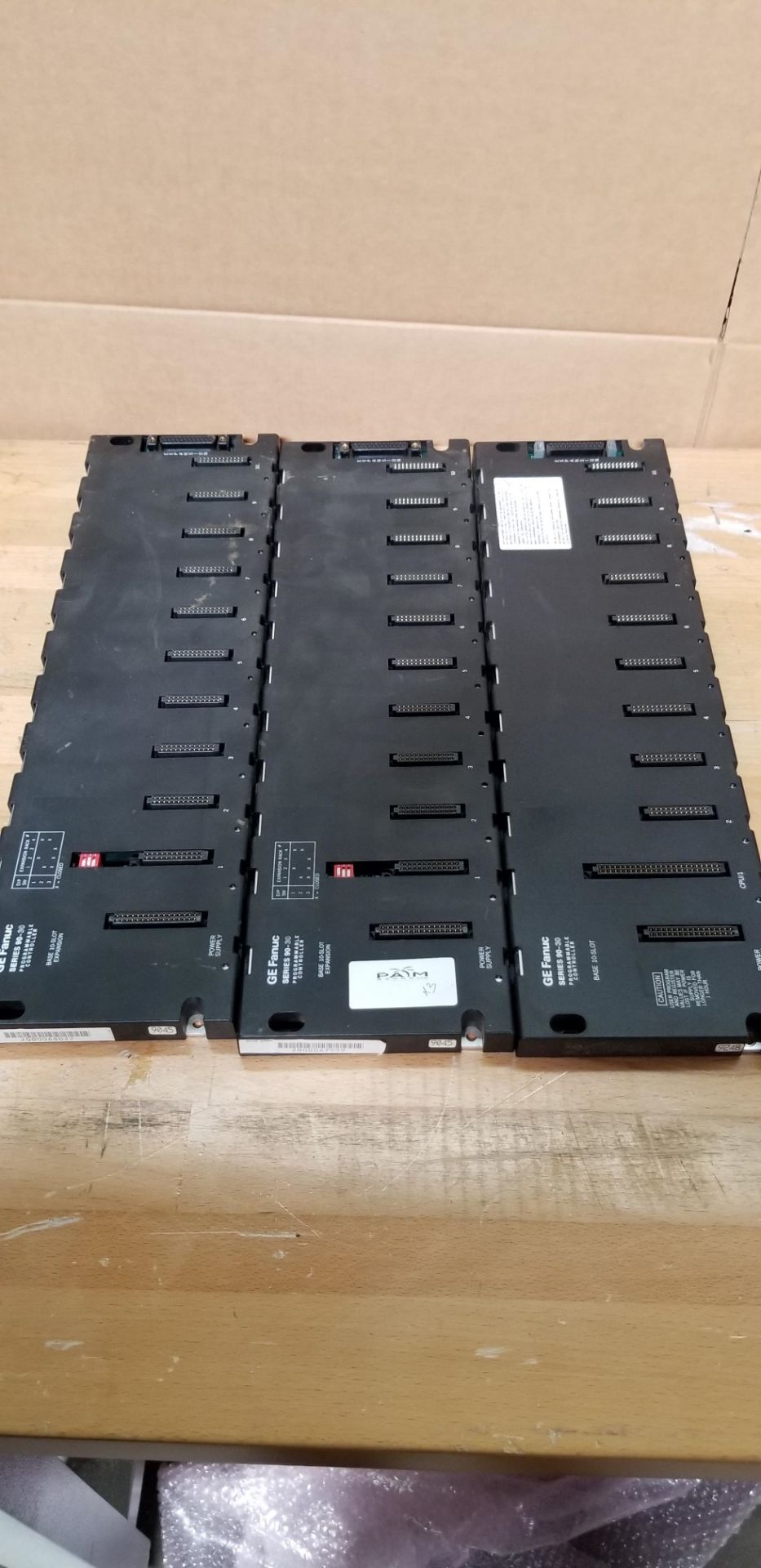 Lot of GE Fanuc PLC Bases