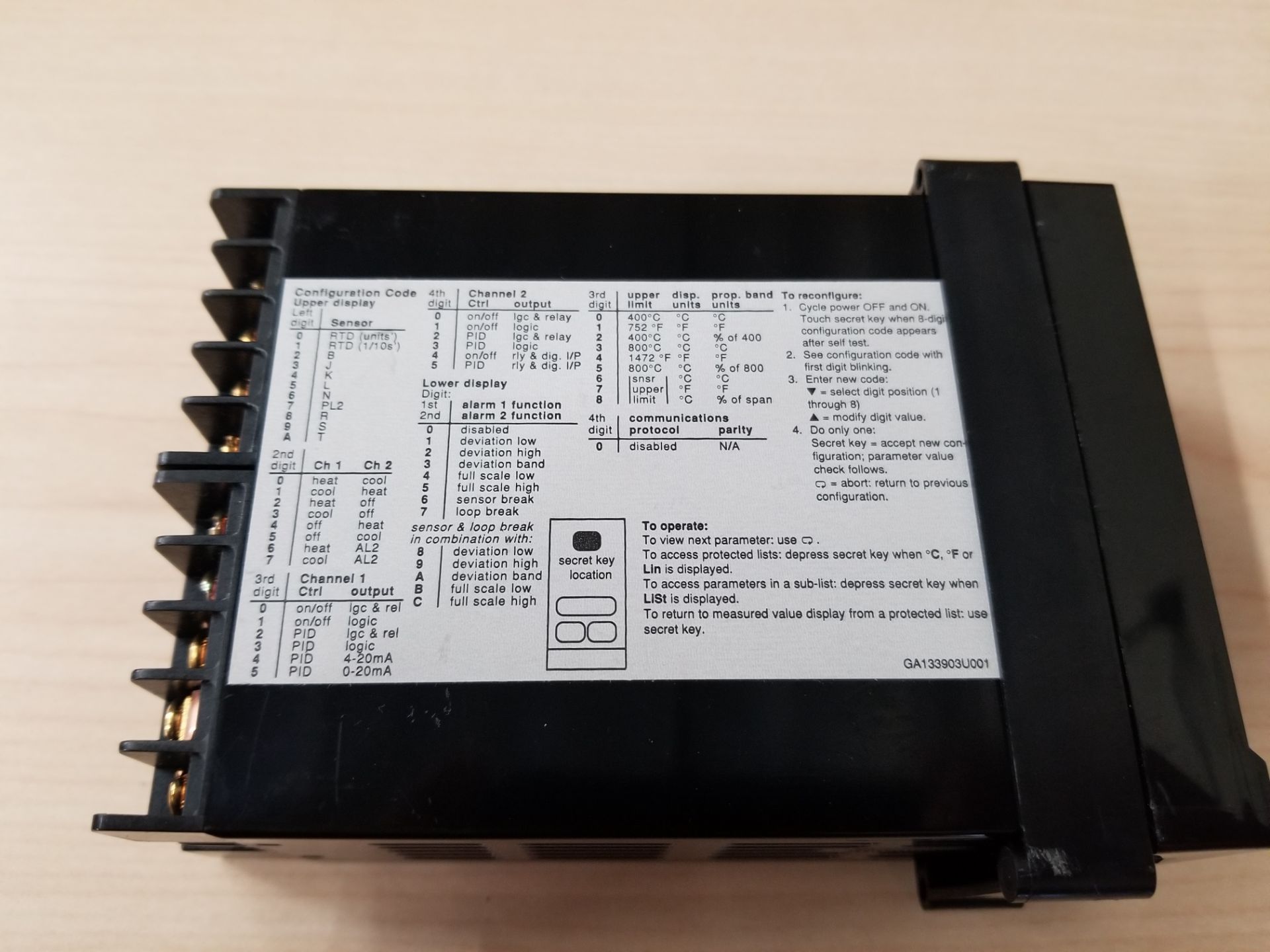 Eurotherm Temperature Controller - Image 5 of 7