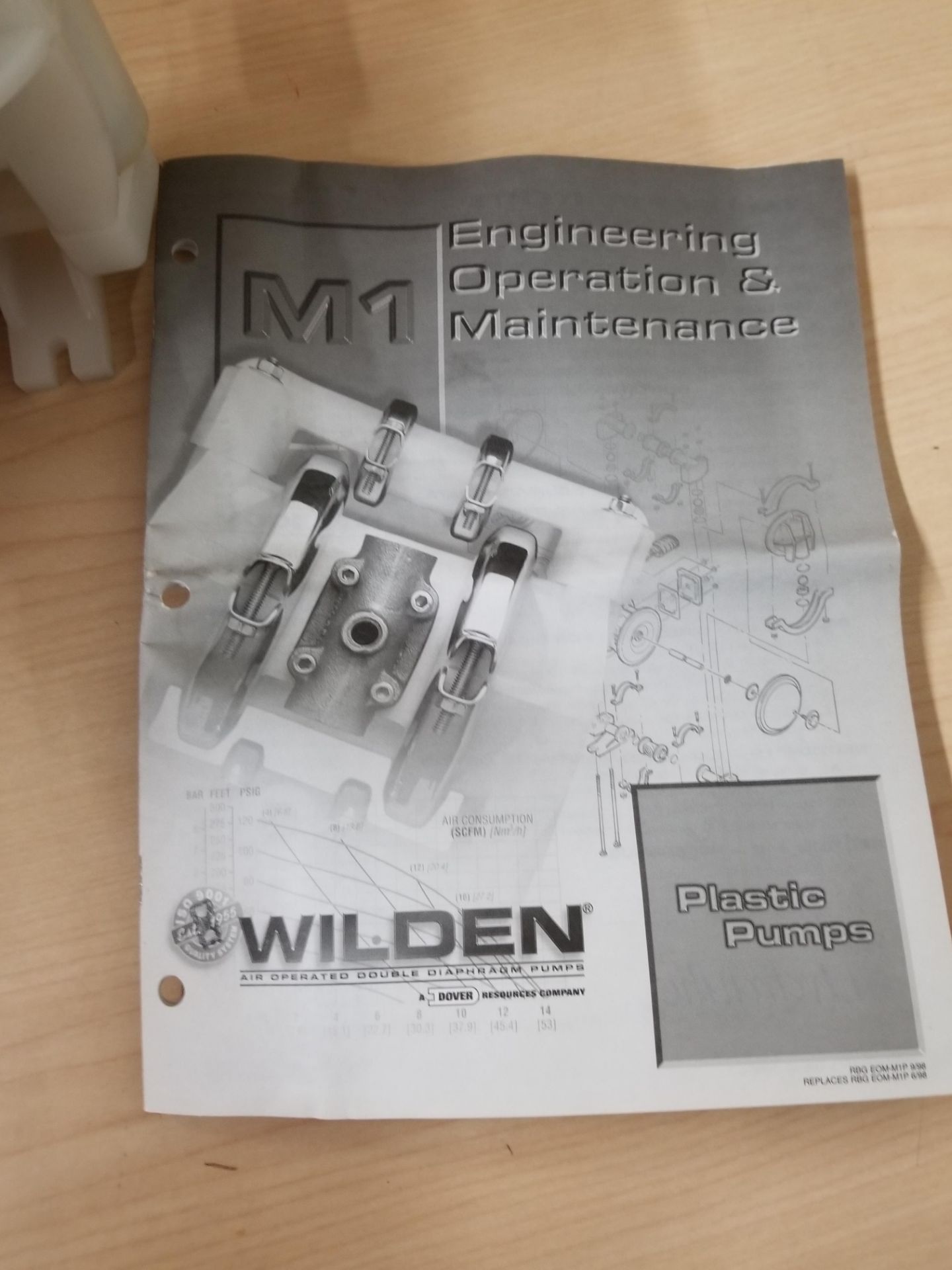 New Wilden Teflon Double Diaphragm Pump - Image 12 of 12