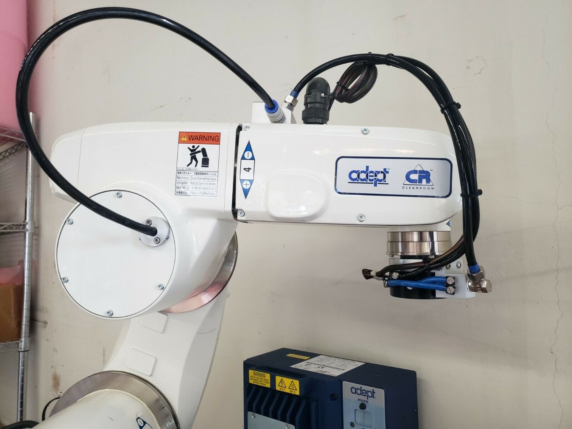 Adept Viper S650 Cleanroom Robot With Controller, Pendant, Aligner, Cables Etc - Image 6 of 12