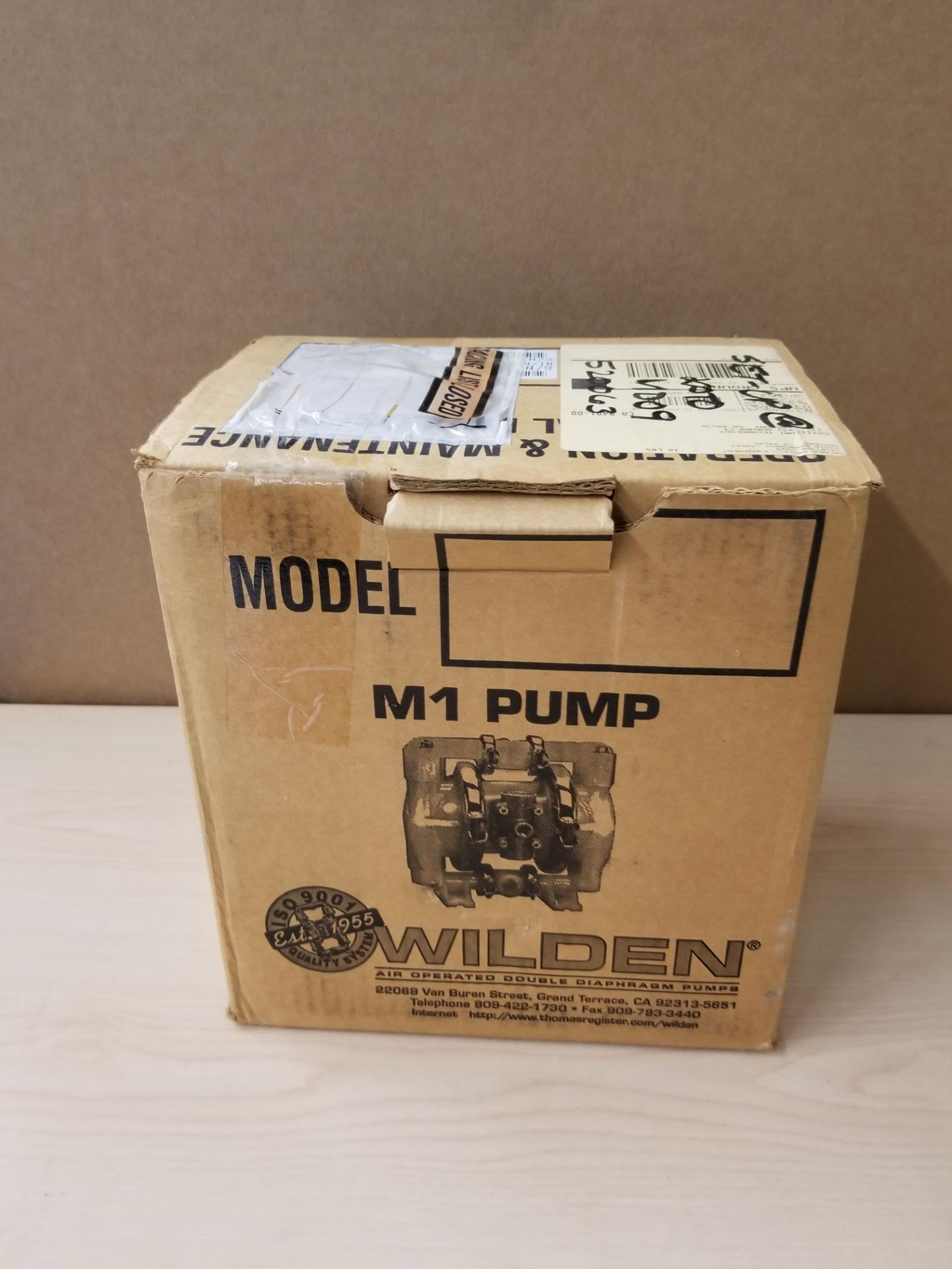 New Wilden Teflon Double Diaphragm Pump