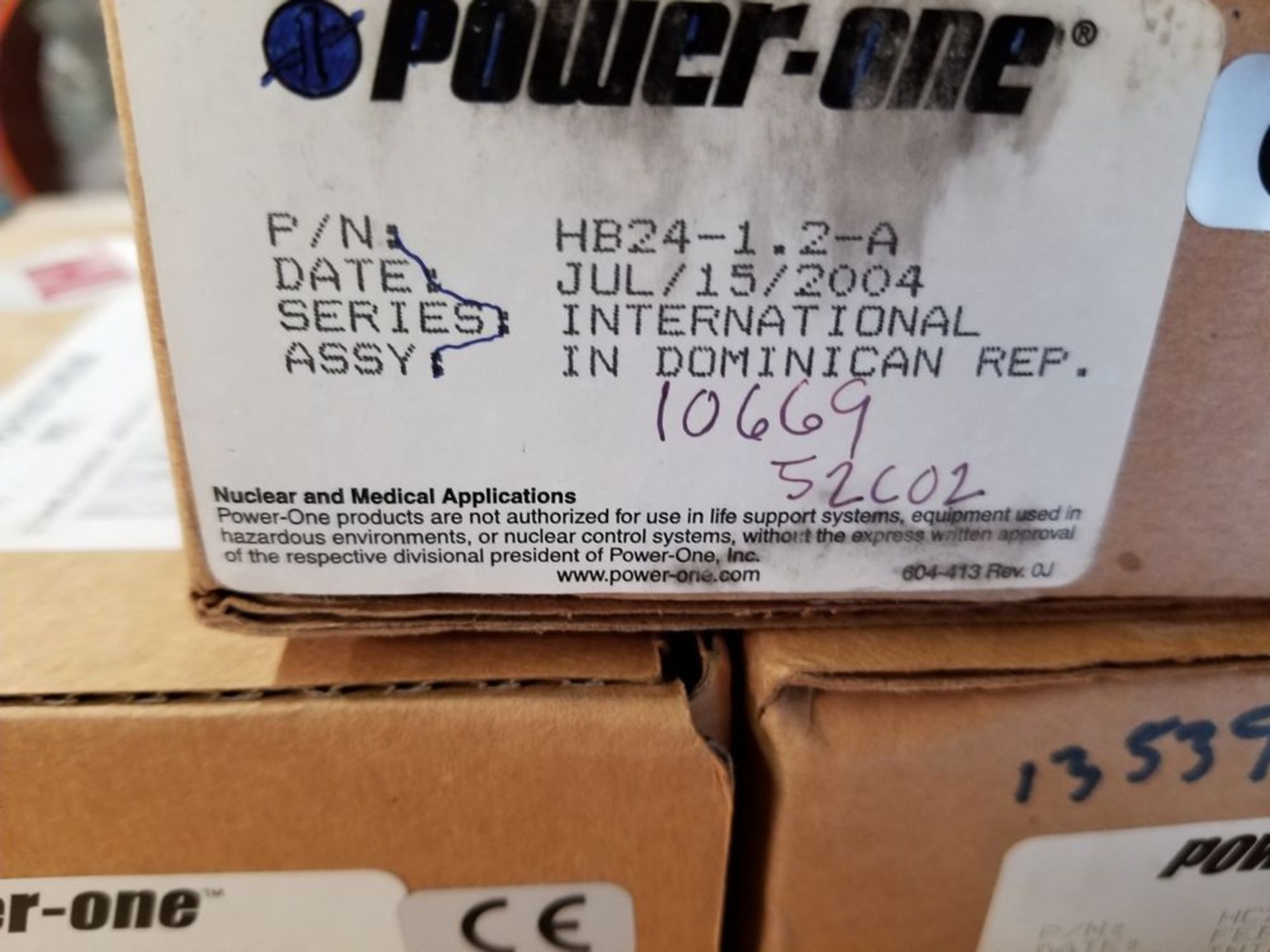 LOT OF 3 NEW POWER ONE AUTOMATION POWER SUPPLY - Image 4 of 6