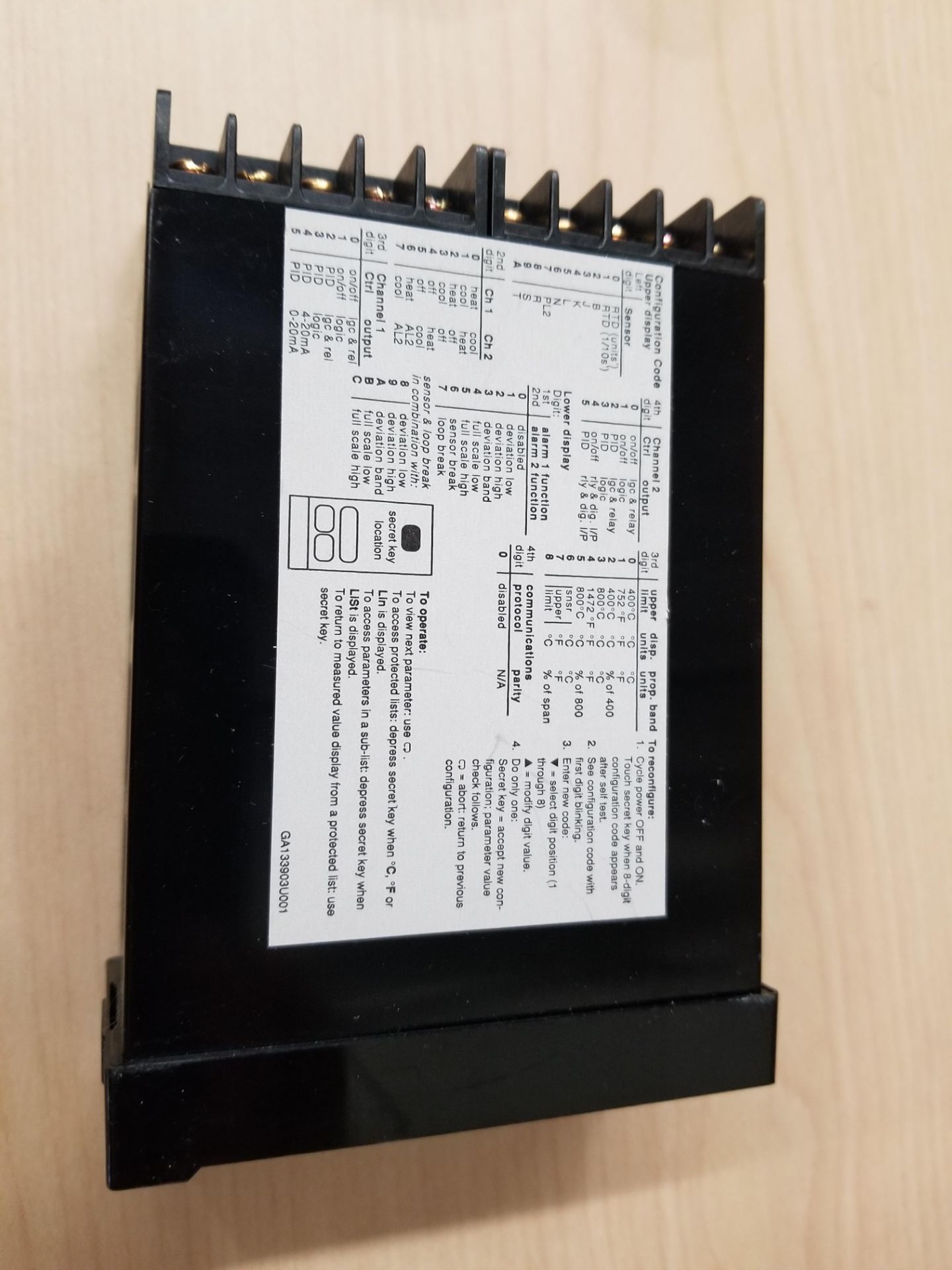 Eurotherm Temperature Controller - Image 3 of 7