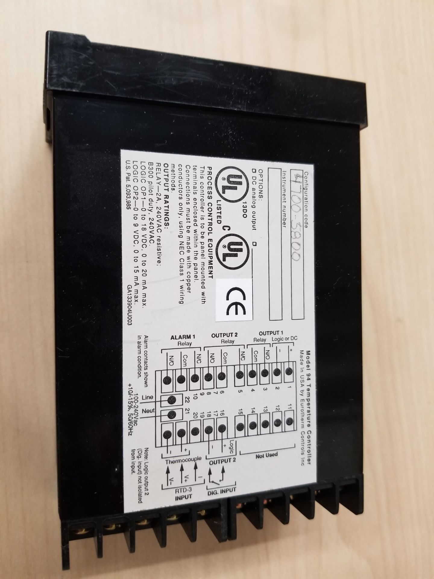 Eurotherm Temperature Controller - Image 4 of 7