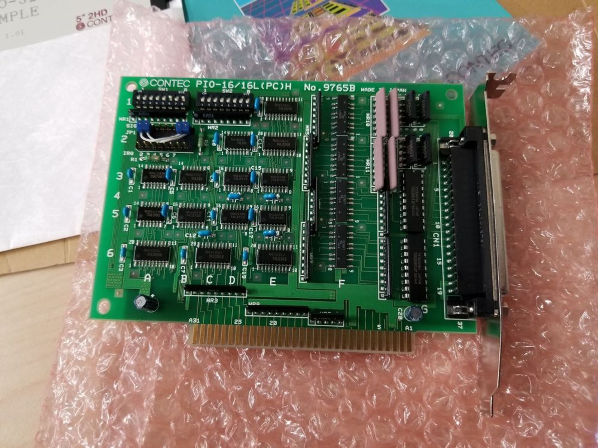 NEW CONTEC PIO-16/16L (PC) H DIGITAL I/O BOARD - Image 4 of 4