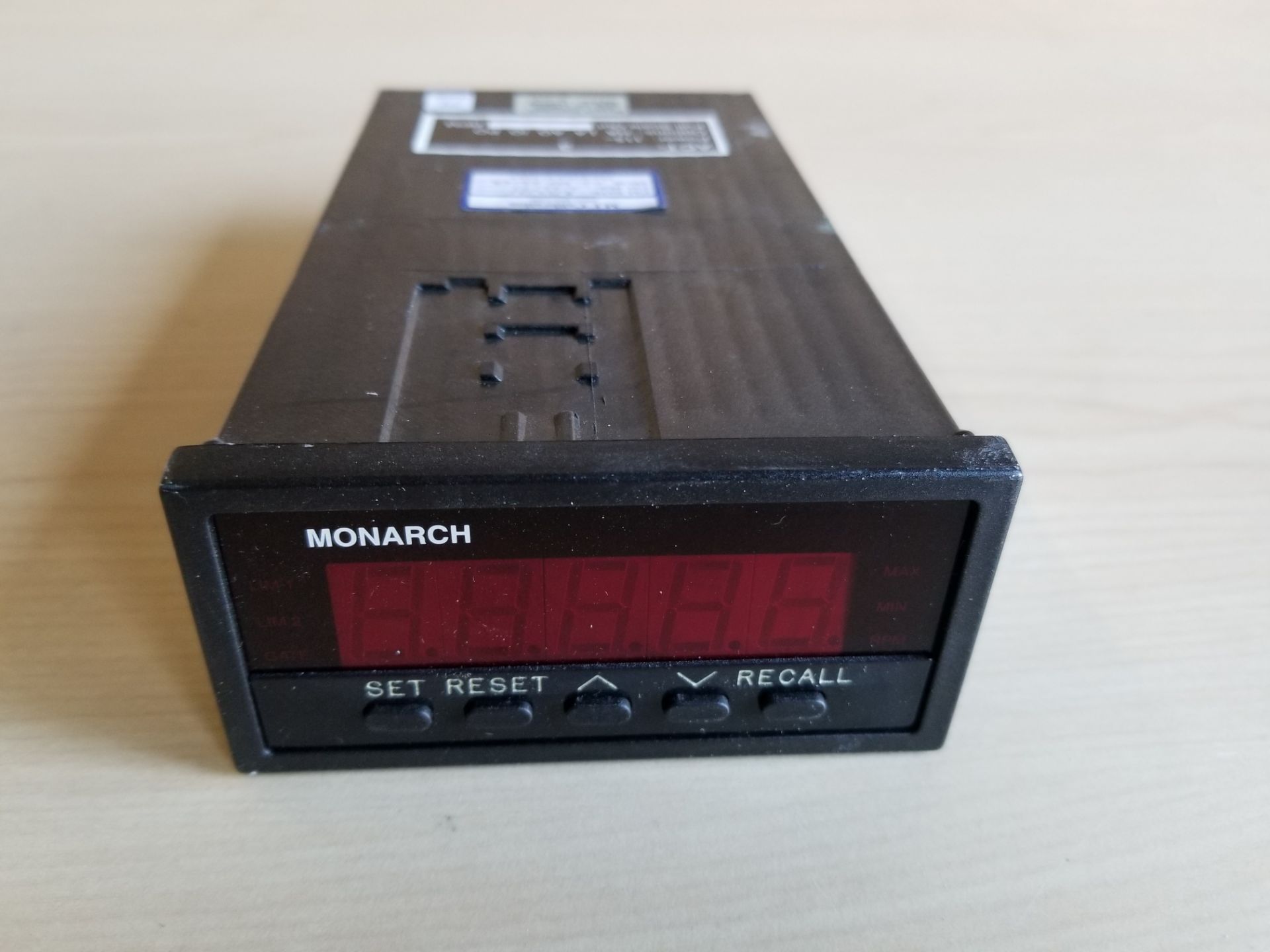 Monarch Digital Tachometer Panel Meter