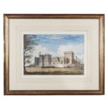 Windsor Castle Aquatint, after Samuel Alken