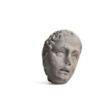 A classical marble head of Pan, 18th / 19th century