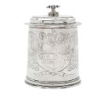 A William and Mary silver tankard