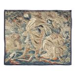 A 17th century historical tapestry fragment, Flemish