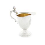 A good and unusual George III silver cream jug by Thomas Heming, London, 1774