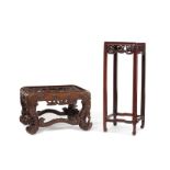 Two late 19th century small stands