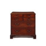 A George III mahogany chest attributed to Thomas Chippendale