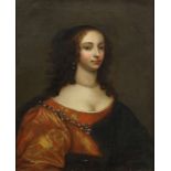 Follower of John Michael Wright, Portrait of a lady