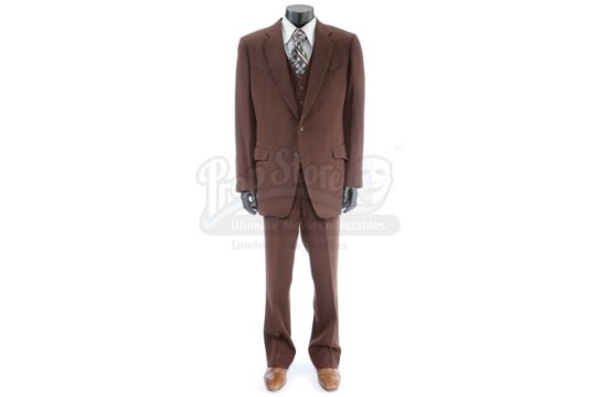 ANCHORMAN 2: THE LEGEND CONTINUES (2013) - Champ Kind’s Dark Brown Suit - Image 1 of 8