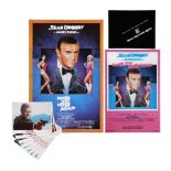 NEVER SAY NEVER AGAIN (1983) - Eight US Lobby Cards, Posters etc., 1983-86