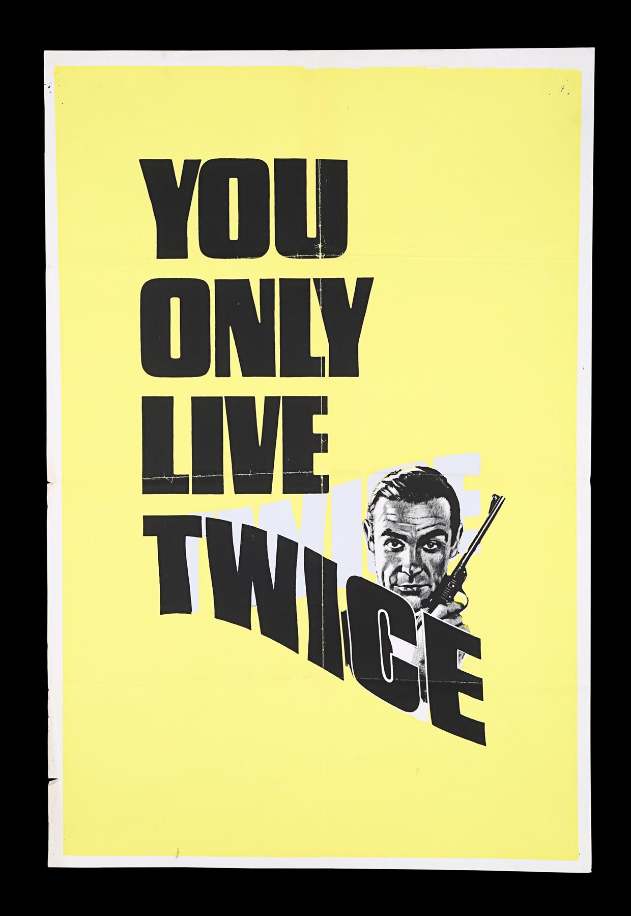 YOU ONLY LIVE TWICE (1967) - UK Double-Crown Advance Poster, 1967