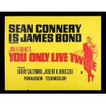 YOU ONLY LIVE TWICE (1967) - UK Quad Advance Poster, 1967