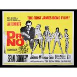 DR. NO (1962) - UK Quad Poster, c.1967 Re-Release