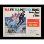 ON HER MAJESTY'S SECRET SERVICE (1969) - US Half-Sheet Poster, 1969