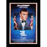 NEVER SAY NEVER AGAIN (1983) - US 40x60 Poster, 1983