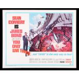 YOU ONLY LIVE TWICE (1967) - US Half-Sheet Poster, 1967