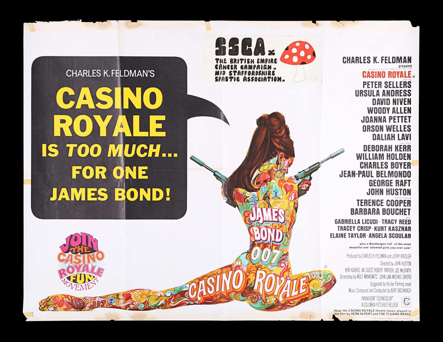 CASINO ROYALE (1967) - UK Quad Poster, 1967