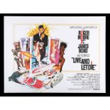 LIVE AND LET DIE (1973) - UK Quad Poster, 1973