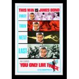 YOU ONLY LIVE TWICE (1967) - US One-Sheet "Style-A" Advance Poster, 1967