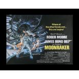 MOONRAKER (1979) - UK Quad Poster, 1979