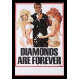 DIAMONDS ARE FOREVER (1971) - UK Double-Crown Poster, 1971