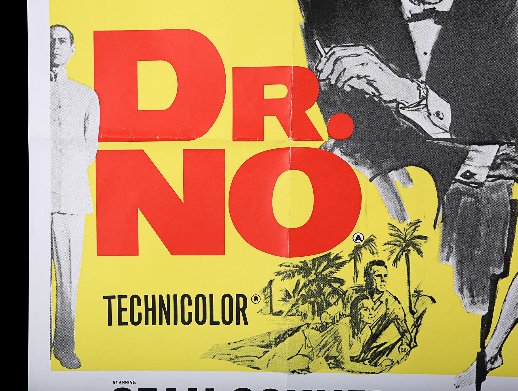 DR. NO (1962) - UK Quad Poster, c.1967 Re-Release - Image 3 of 5