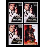 LICENCE TO KILL (1989) - Four Alternate US One-Sheet Posters, 1989
