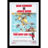 YOU ONLY LIVE TWICE (1967) - US One-Sheet "Style-B" Poster, 1967