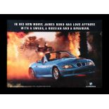 GOLDENEYE (1995) - BMW Promo Poster, 1995