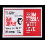 FROM RUSSIA WITH LOVE (1963) - UK Quad Poster, 1965 Re-Release