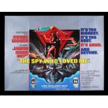 THE SPY WHO LOVED ME (1977) - UK Quad "Seiko" Poster, 1977