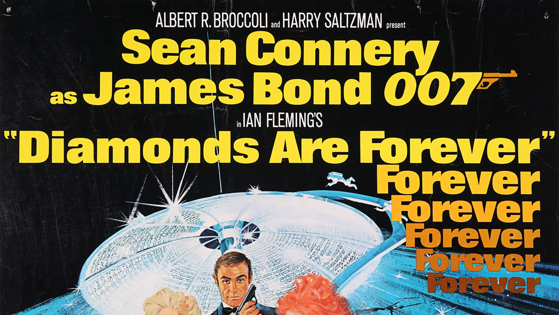 DIAMONDS ARE FOREVER (1971) - US 30x40 Poster, 1971 - Image 3 of 7