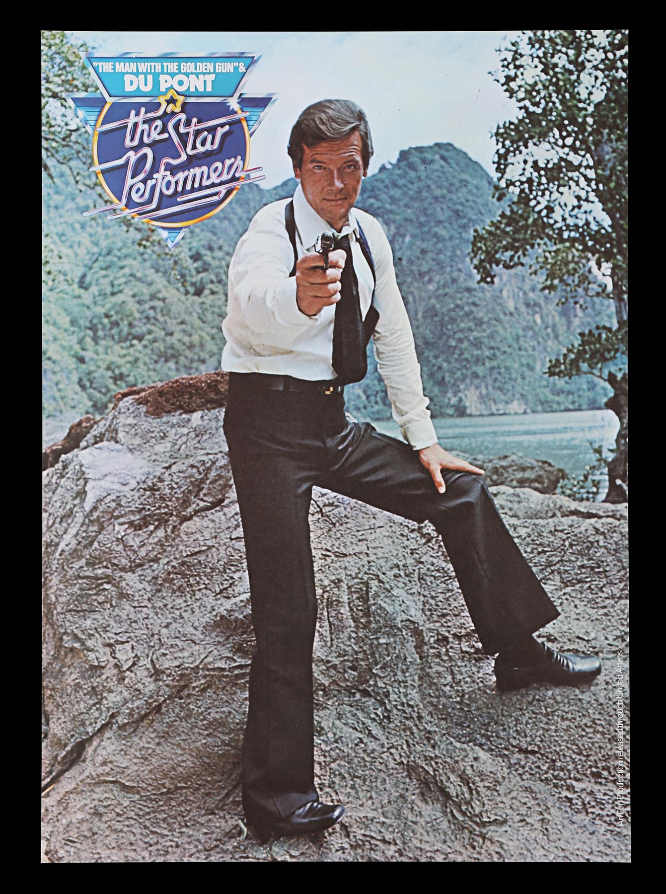 THE MAN WITH THE GOLDEN GUN (1974) - Two DuPont Posters, 1974 - Image 3 of 5