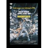 MOONRAKER (1979) - UK Bus Stop Poster, 1979