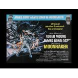 MOONRAKER (1979) - UK Quad "Seiko" Poster, 1979