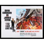 YOU ONLY LIVE TWICE (1967) - UK Quad "Style-A" Poster, 1967