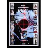 THE LIVING DAYLIGHTS (1987) - Three US One-Sheet "25th Anniversary" Posters, 1987
