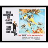 YOU ONLY LIVE TWICE (1967) - UK Quad "Style-B" Poster, 1967