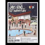 VARIOUS PRODUCTIONS (1962-2012) - Two James Bond 50th Anniversary Castro Theatre X Spoke Art Posters