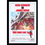 YOU ONLY LIVE TWICE (1967) - US One-Sheet "Style-A" Poster, 1967