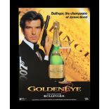 GOLDENEYE (1995) - Bollinger Promo Poster, 1995