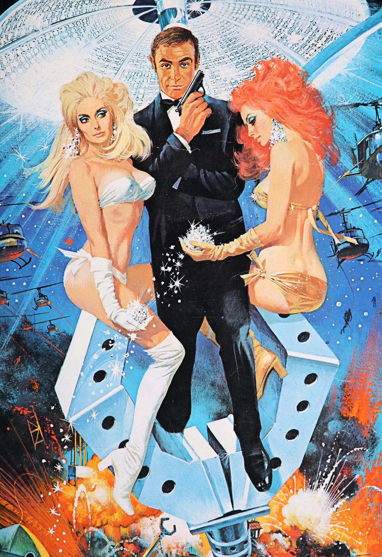 DIAMONDS ARE FOREVER (1971) - US 30x40 Poster, 1971 - Image 2 of 7